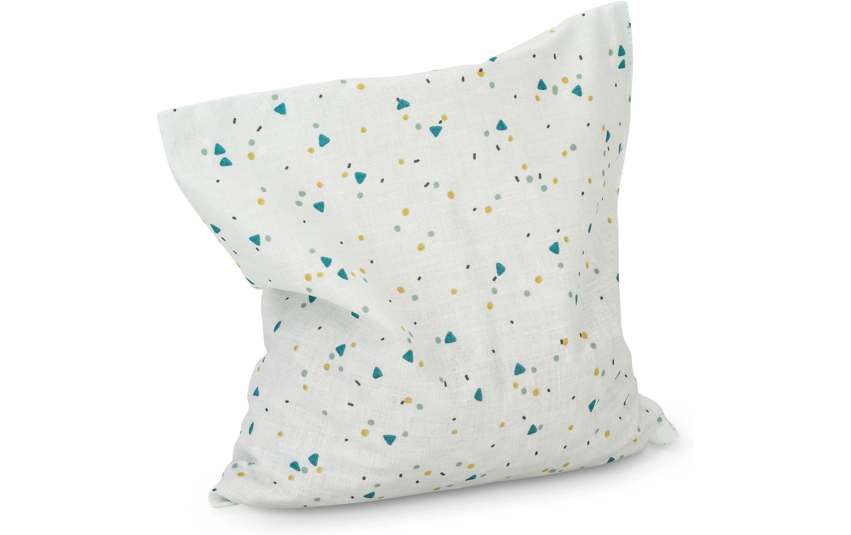 Kirschkernkissen Frosty grün 19 x 19 x 3 cmWärmekissen, ideal zur Linderung von Verspannungen im Nacken, Bauch und Rücken
