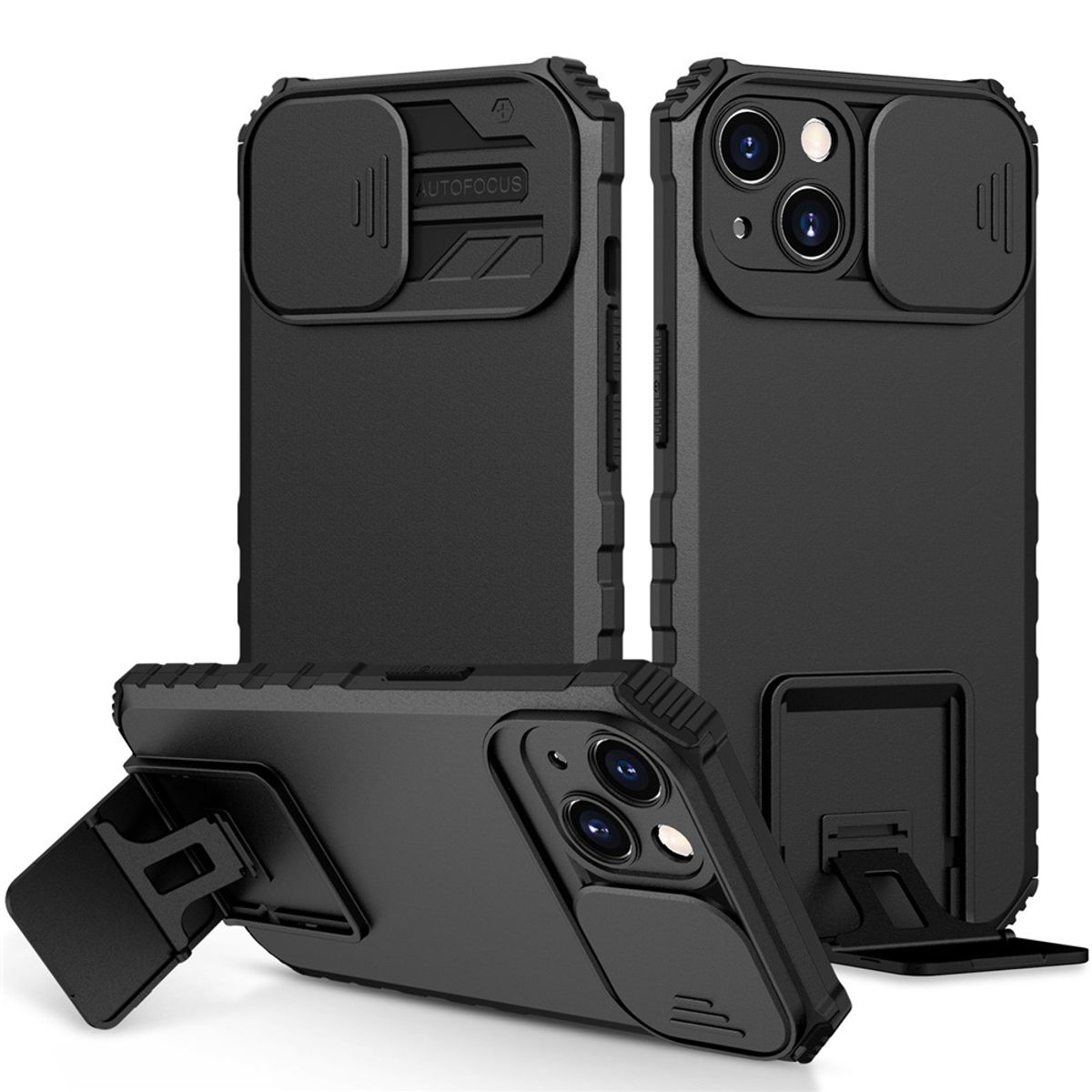 Hülle für Apple iPhone 15 Plus Schutz Handy Case Cover Kamera Tasche Etui Bumper