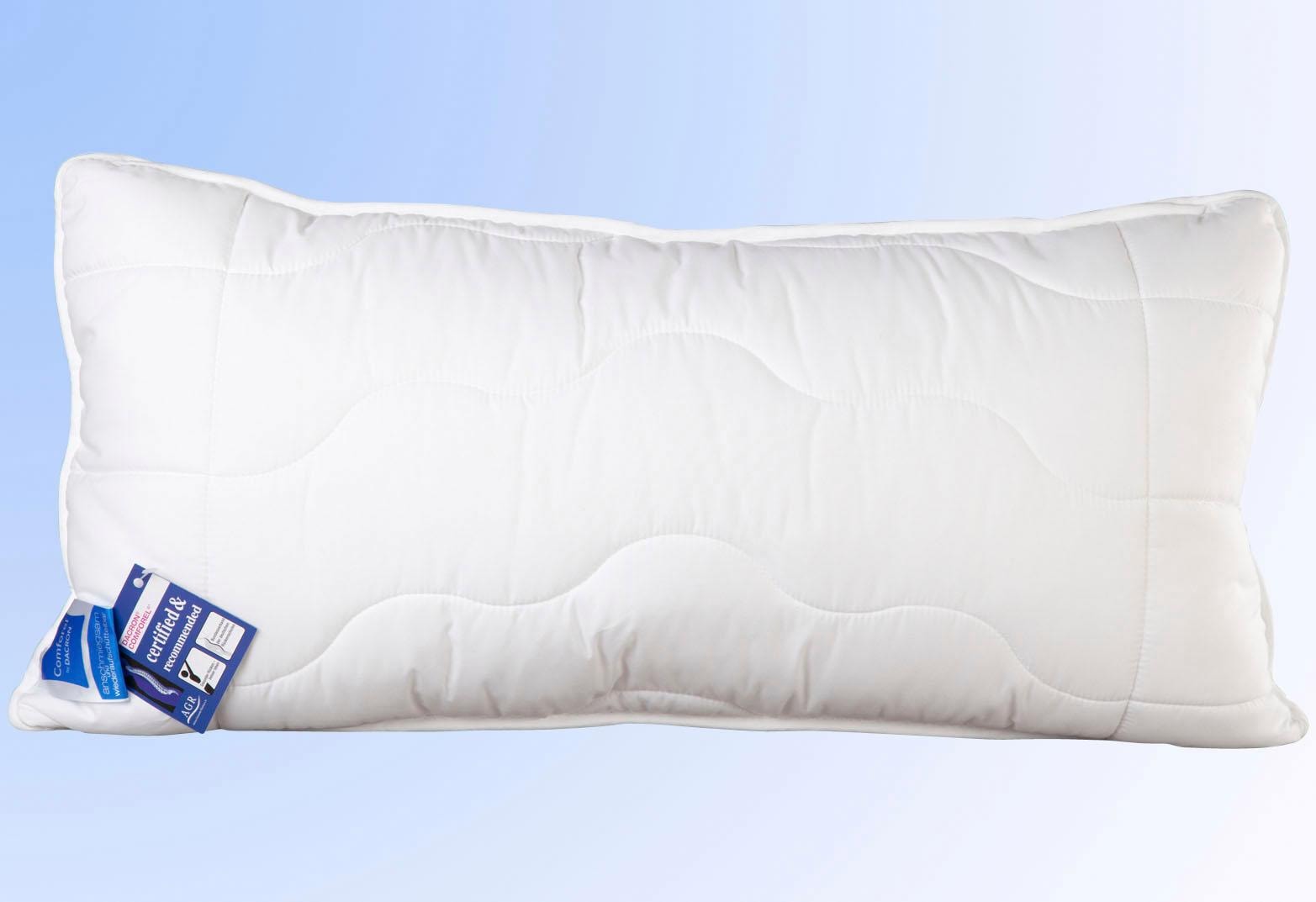 Jekatex Nackenstützkissen »Kissen Basic« Füllung: Microfaser Bezug: Polyester 1 Stk. tlg. Zertifiziert durch die Aktion gesunder Rücken (AGR) e.V.