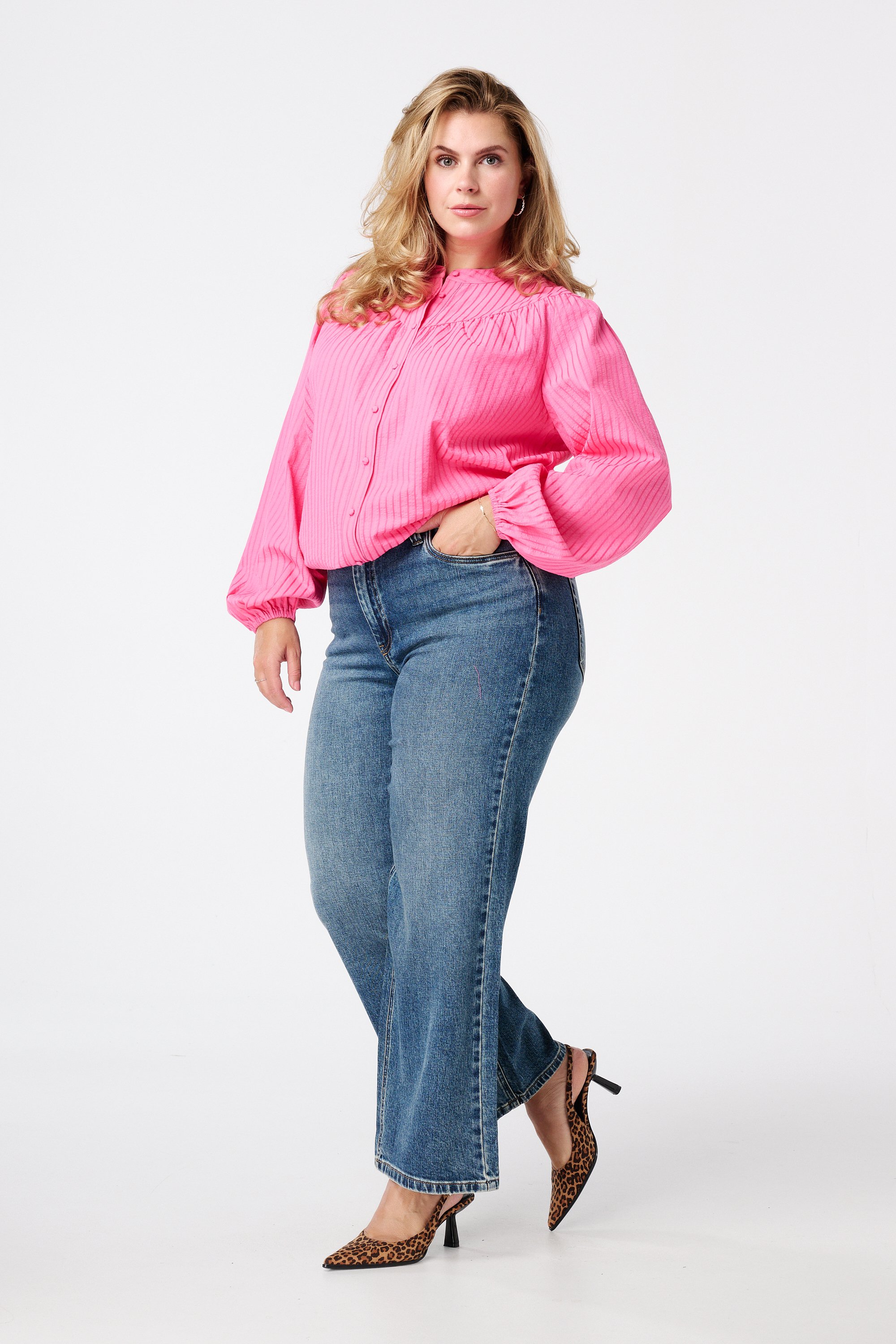 Wide leg jeans IVY Dark Denim