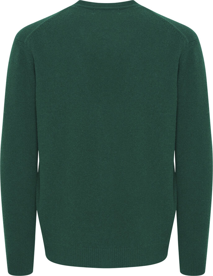 Casual Friday CFKARL lambswool cardigan Forest biome