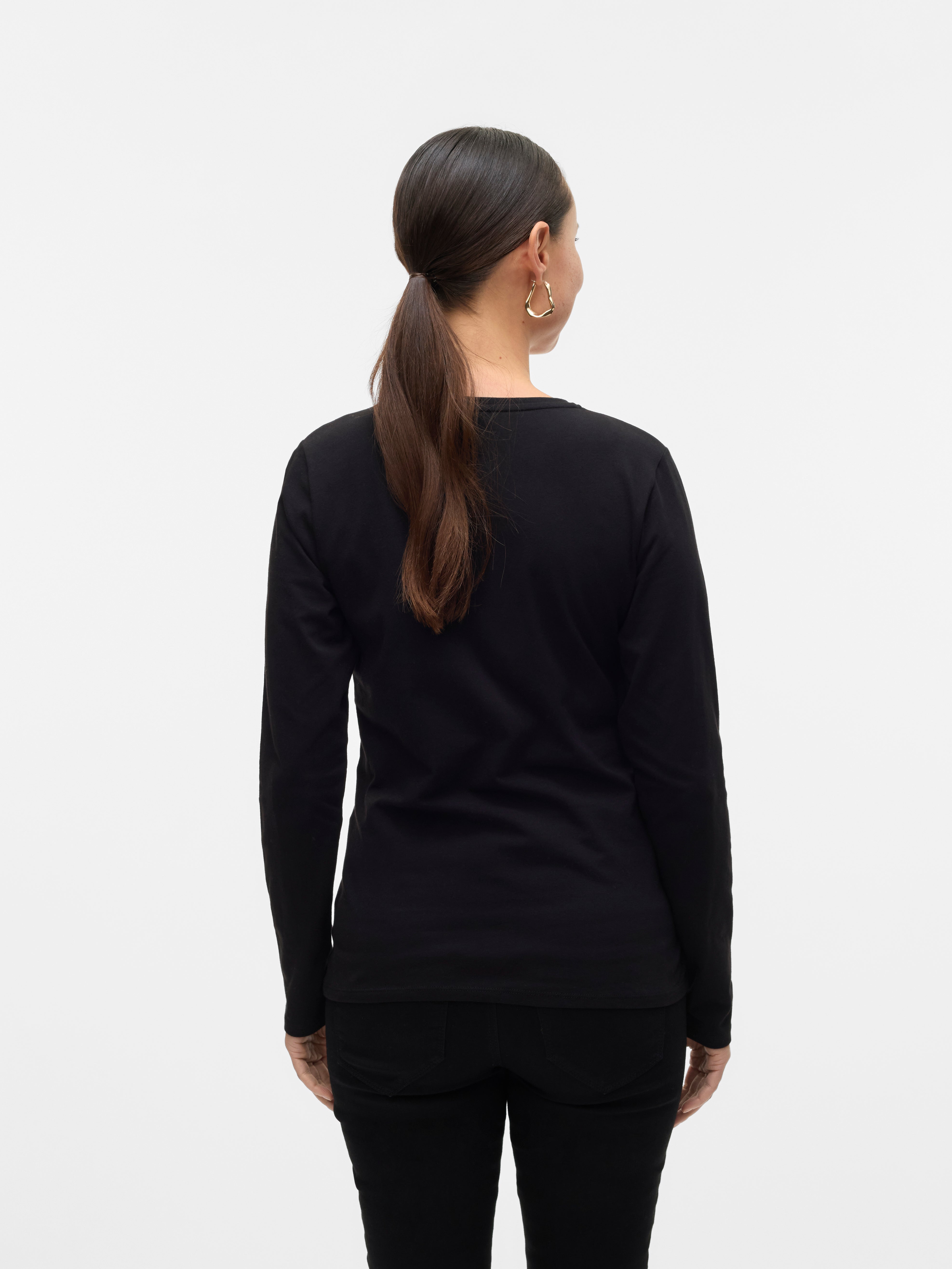 Regular fit O-hals Top