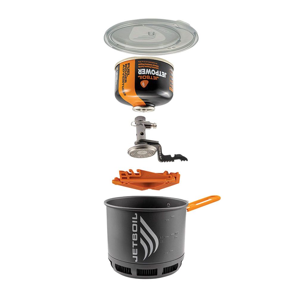 Jetboil STASH - Réchaud noir/orange