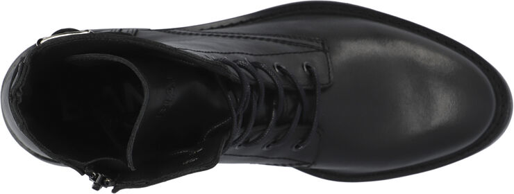 Bianco BIAPANAMA Lace Up Boot Smooth Leather Black