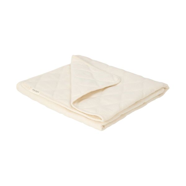 Little Dutch Pure Ledikantdeken Quilted - 110 x 140 cm - Soft White