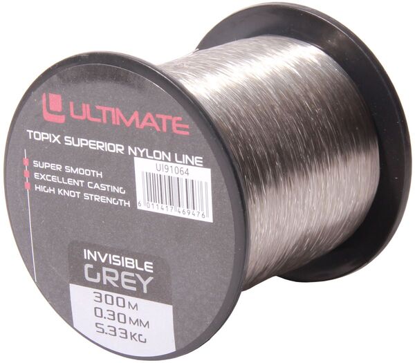 Nylon Ultimate Topix Nylon Invisible Grey (300m)