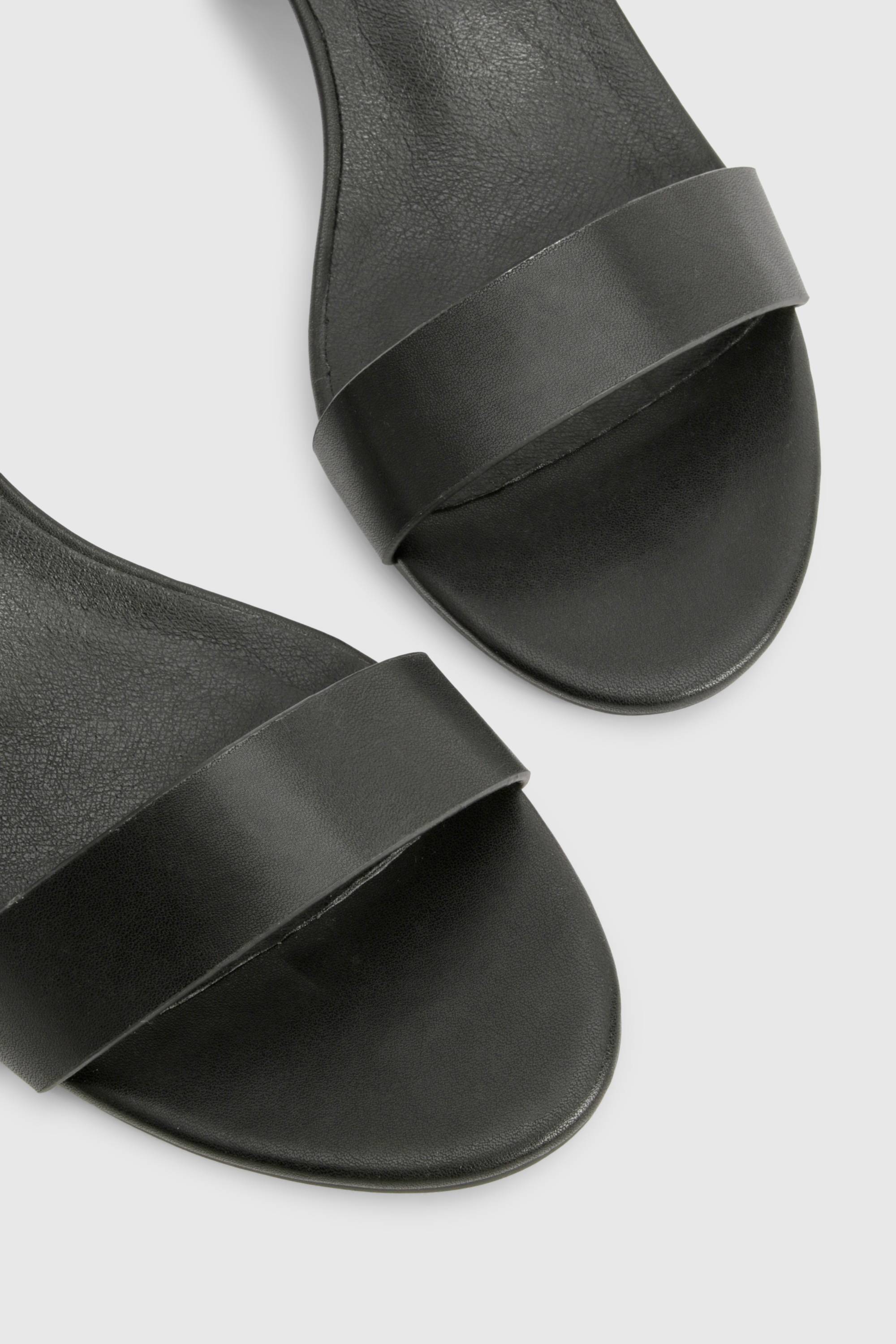boohoo Talons Bas à Bloc Barely There
