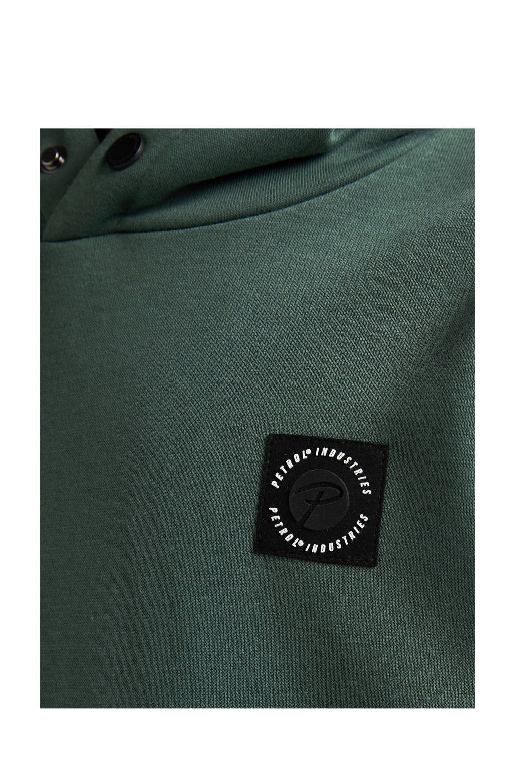 Petrol Industries hoodie donkergroen