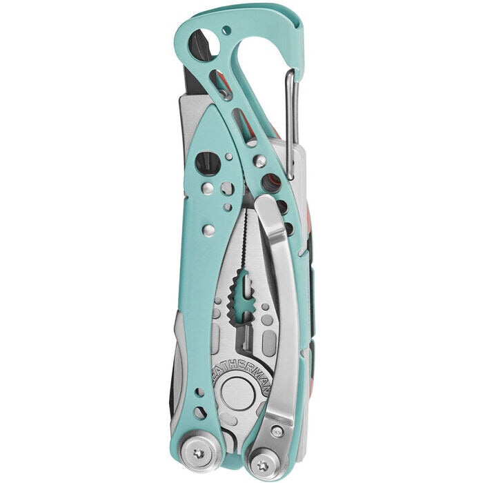 Leatherman Skeletool CX Paradise BL<br>Lett og liten med de viktigste 7 verktøyene