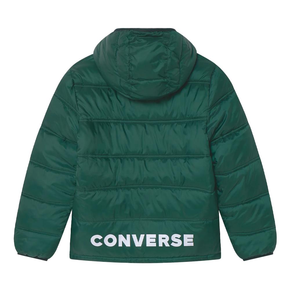 Converse Doudoune Verte Garçon Converse Puffer Black
