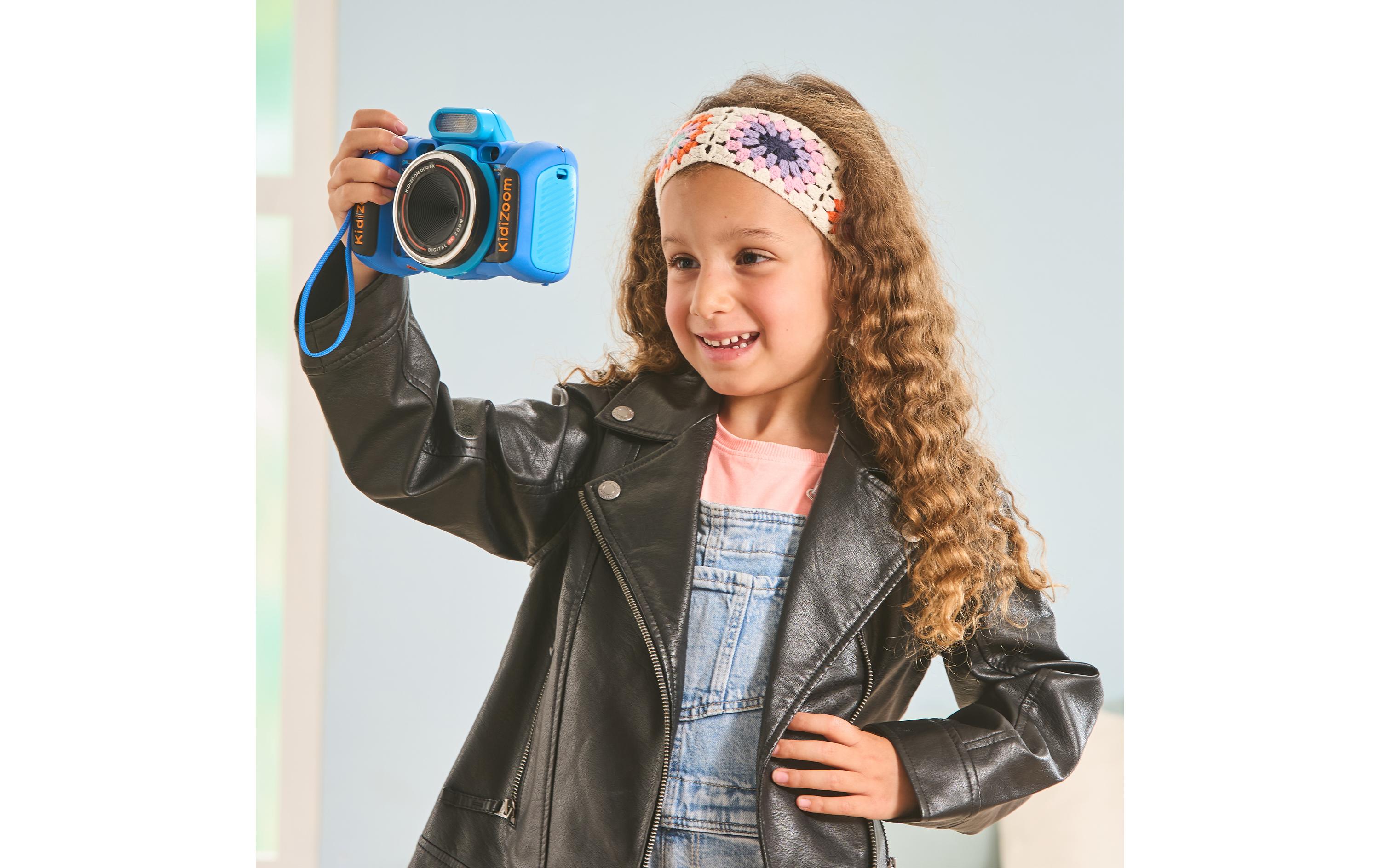 Kinderkamera KidiZoom Duo FX BlauDigitale Kamera für Kinder