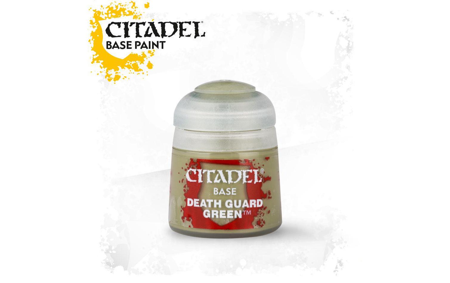 Farbe Citadel Base: Death Guard Green 12 mlWarhammer Citadel Base Farbe