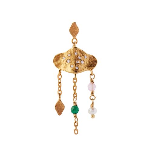 Stine A Ile L'amour With Chains Ørering, Guld
