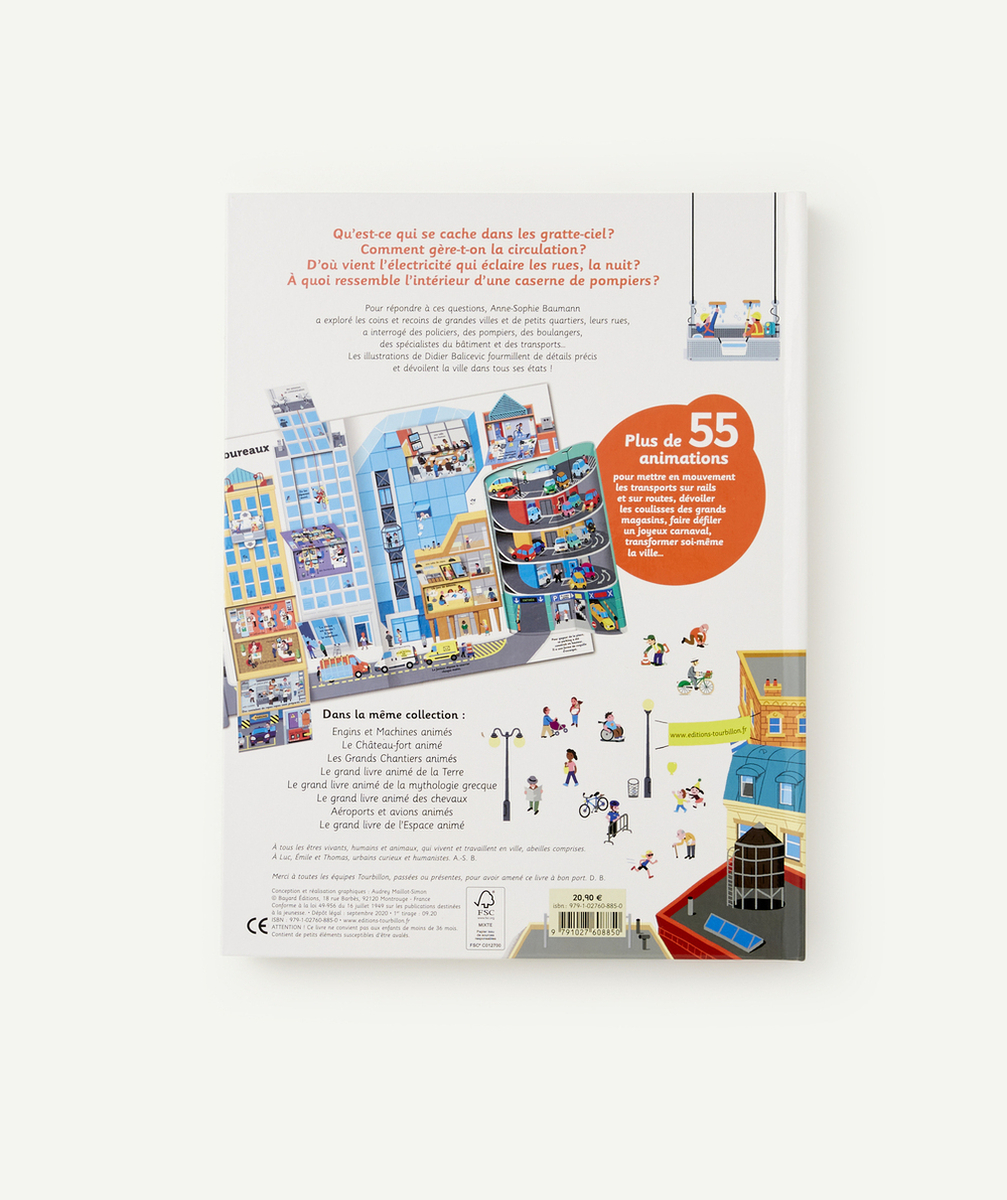 TOURBILLONLE GRAND LIVRE ANIMÉ DE LA VILLE