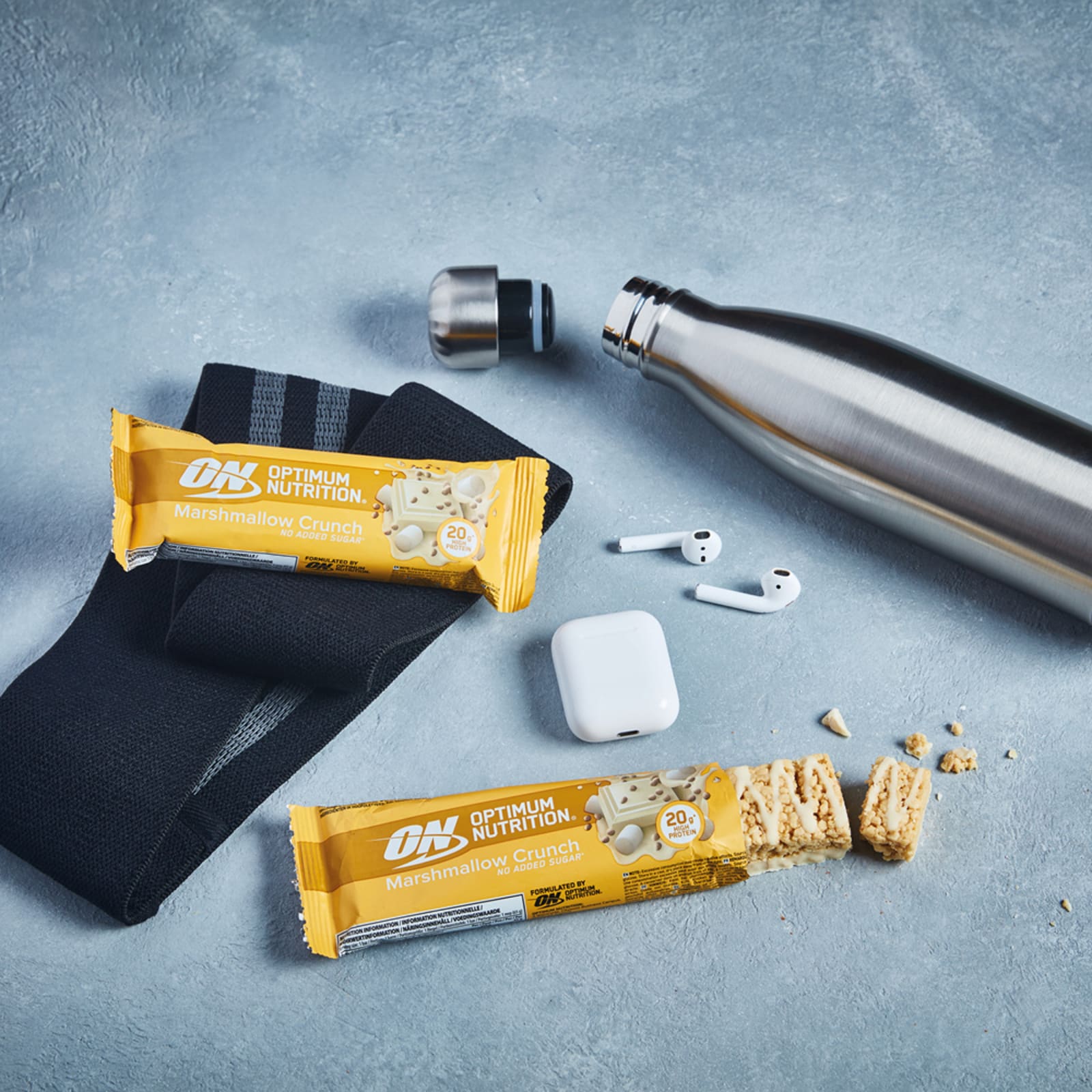 Crunch Protein Bar - 10x65g - Marshmallow
