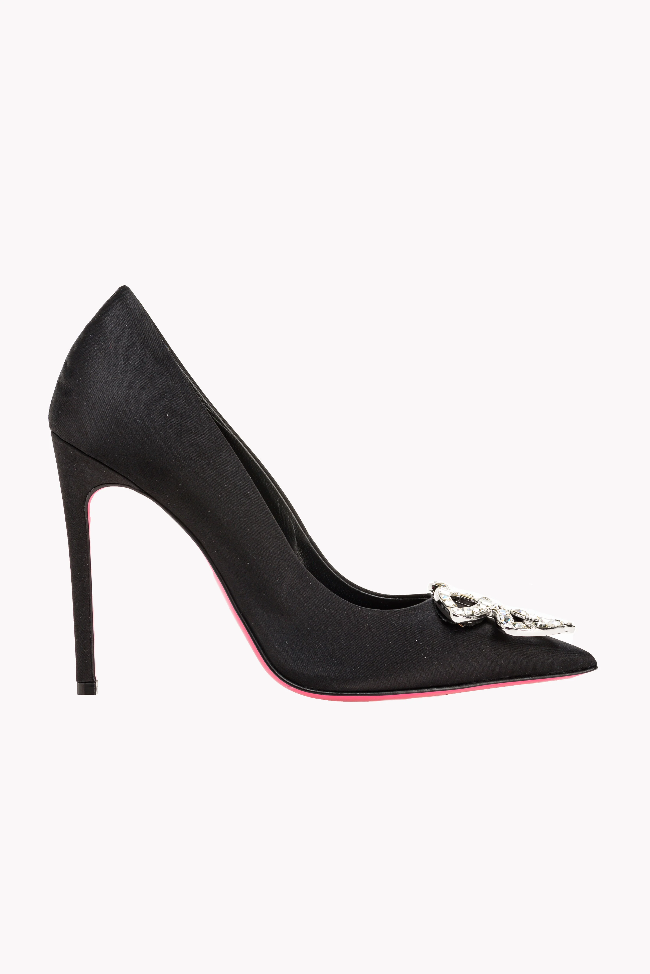 Escarpins bijoux love birds | Noir
