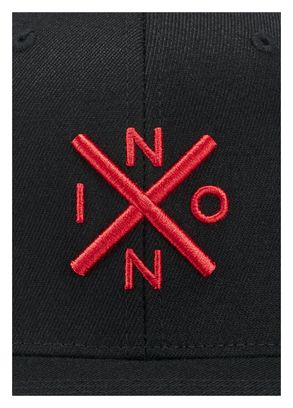 Casquette Unisexe Nixon Exchange FF Noir/Rouge