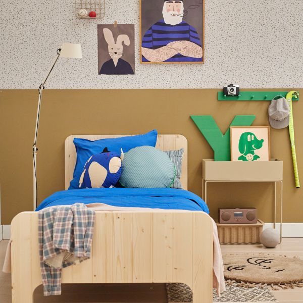 Bibelotte Terrazzo Behang - Kobalt