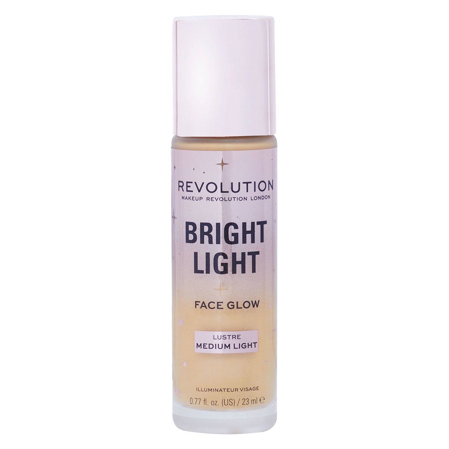 Makeup Revolution Revolution Bright Light Face Glow Lustre Medium Light 23ml