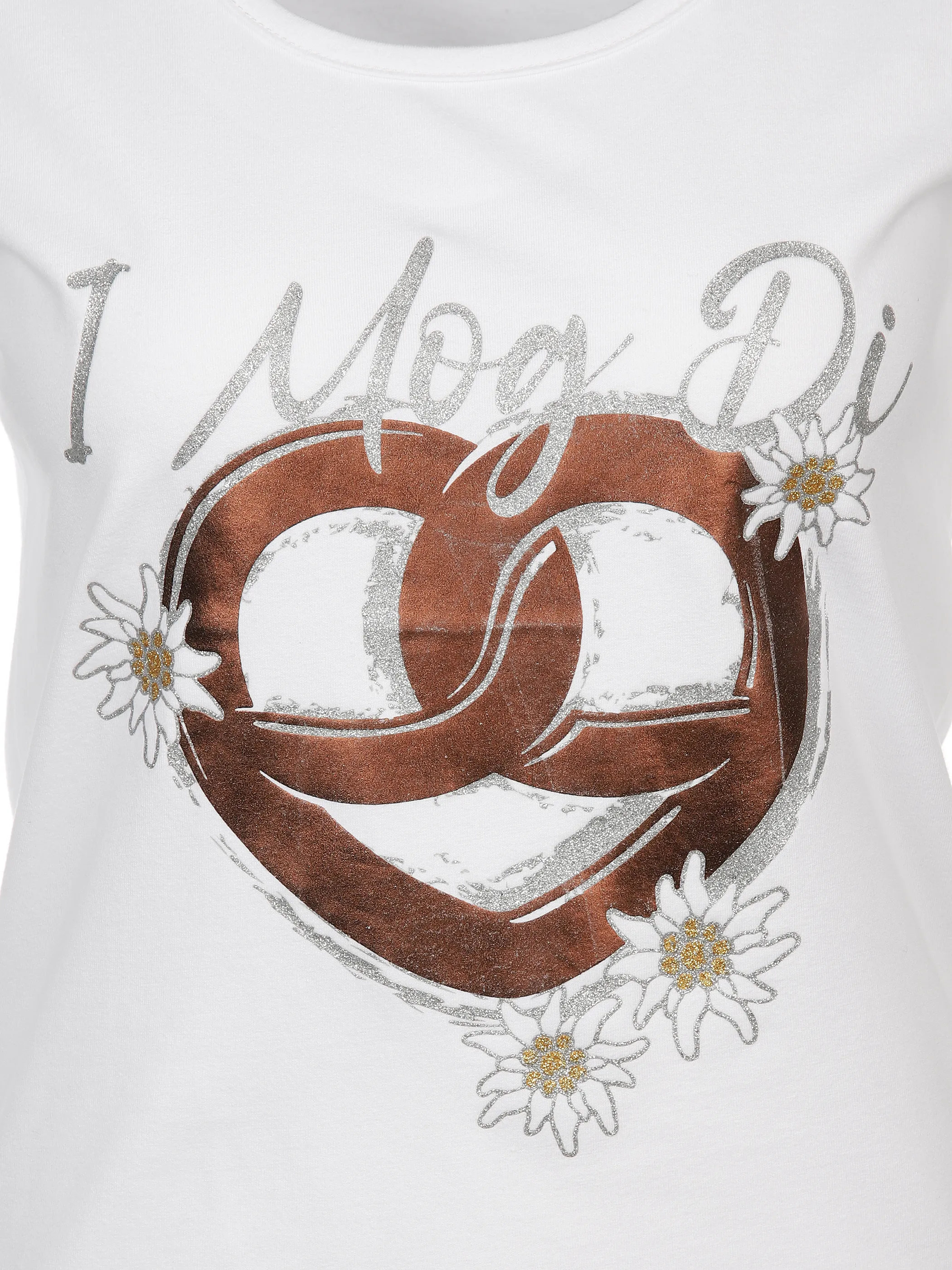 Damen T-Shirt mit Trachtenmotiv