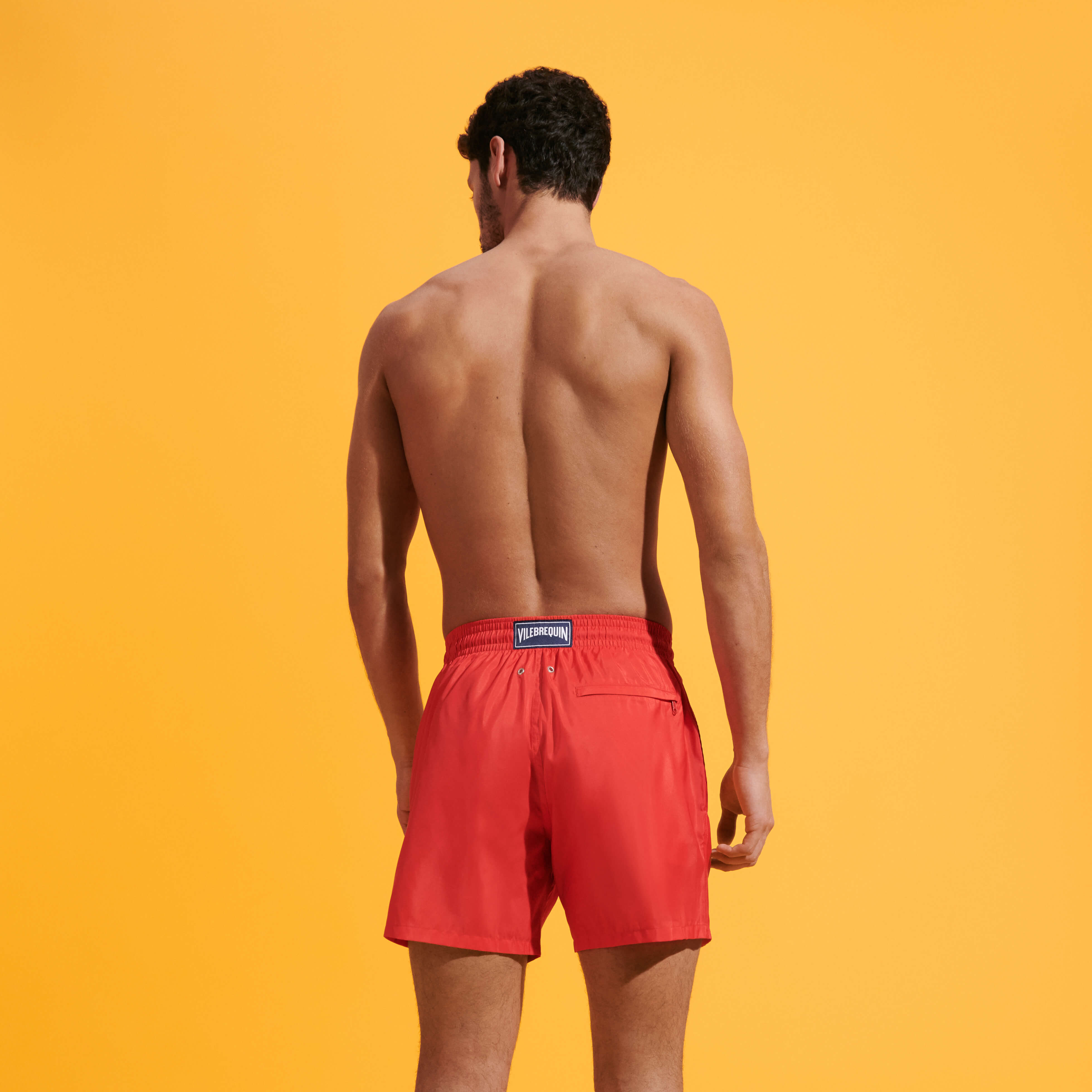 Maillot de Bain Homme Ultra Léger et Pliable Uni |Vilebrequin