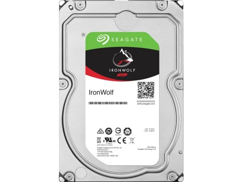 Seagate IronWolf ST12000VN0008 - Harddisk - 12 TB - intern - 3,5