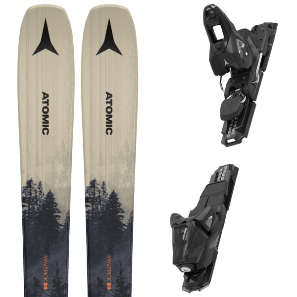 Pack ski ATOMIC MAVERICK 84 GREY/BLACK + M 10 GW GREY/BLACK