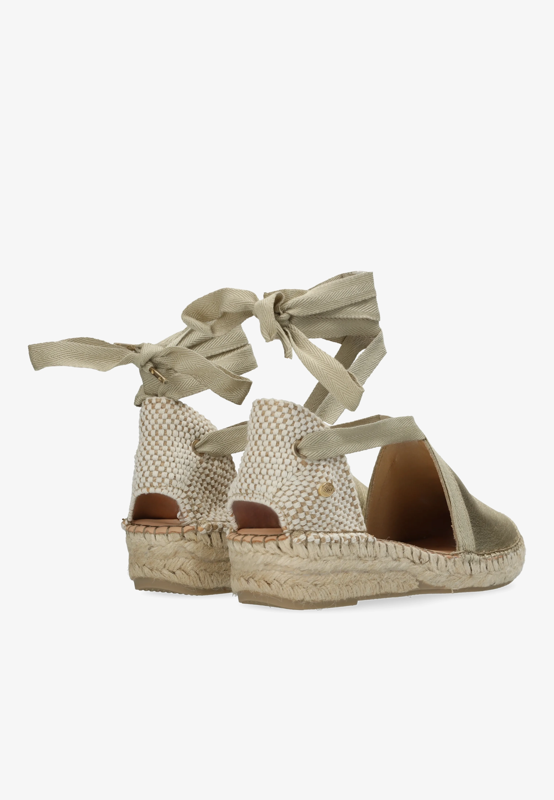 ROMI LUZ Espadrille metallic Light Gold
