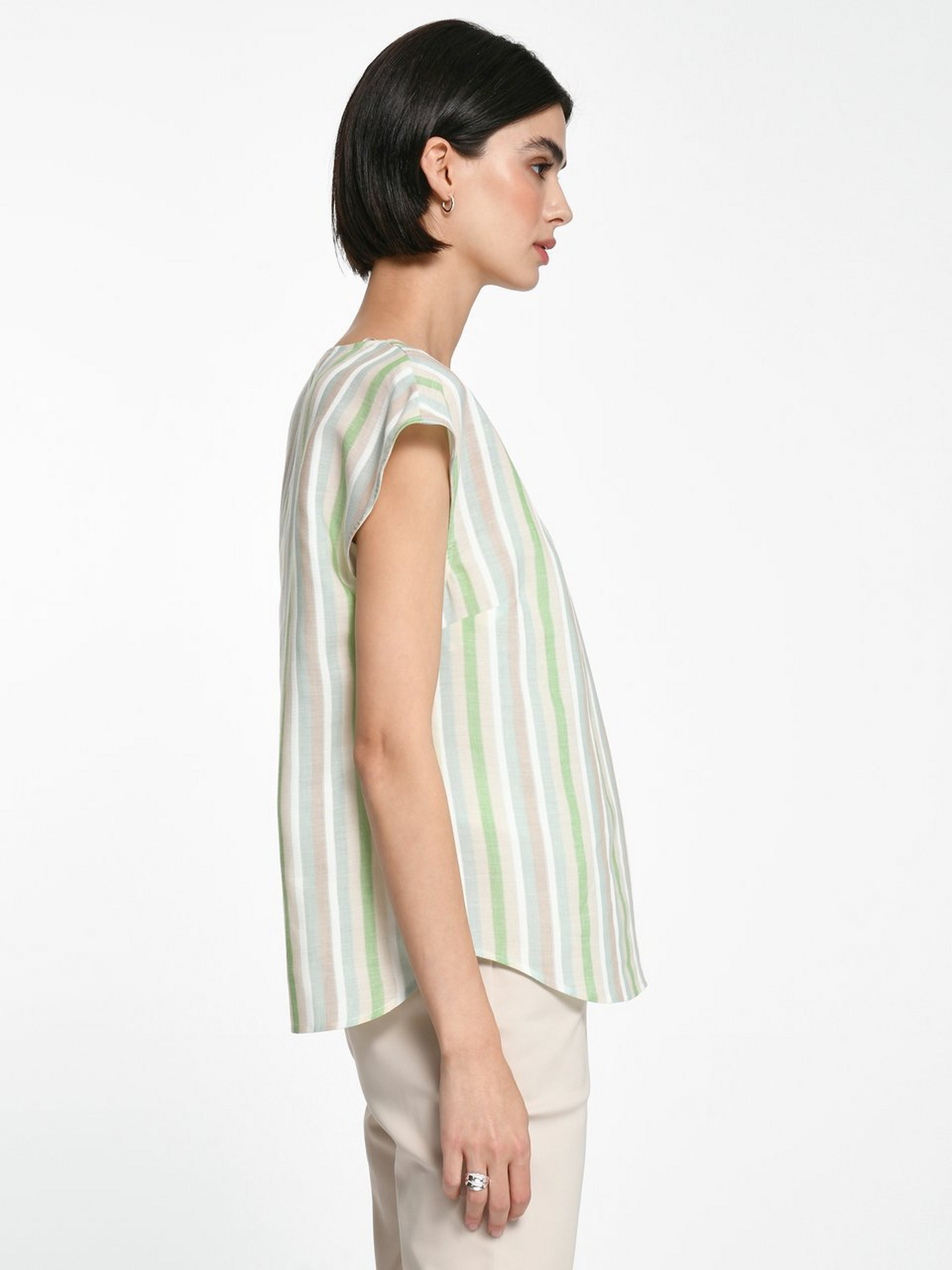 Ärmelloses Blusen-Shirt