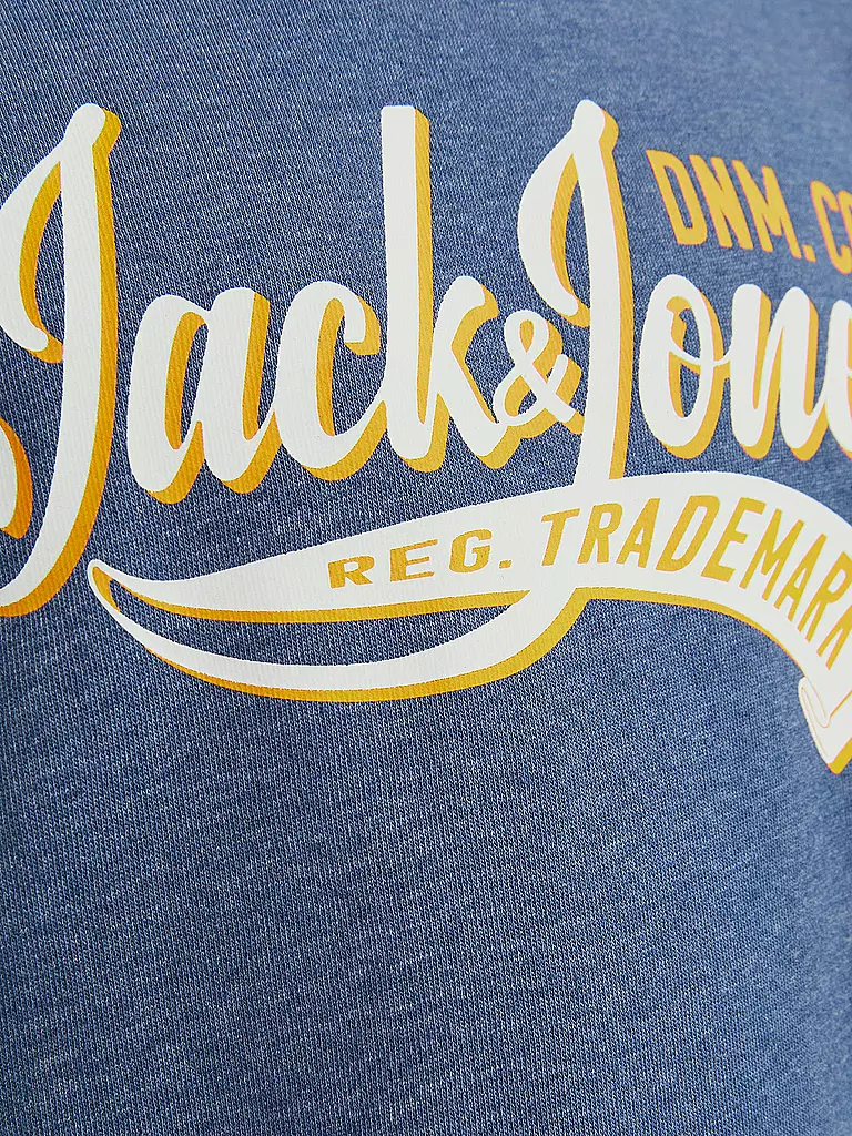 JACK & JONES Jungen Kapuzensweater - Hoodie JJELOGO dunkelblau