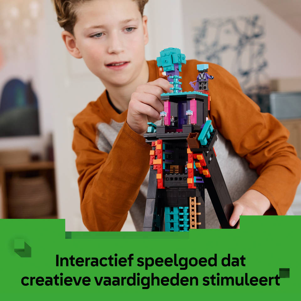 LEGO Minecraft de Enderman toren 21279