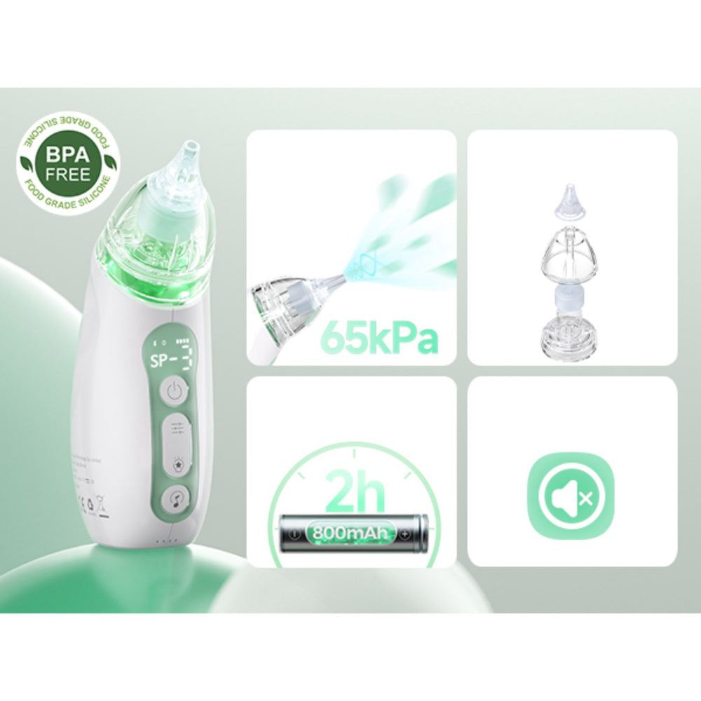 Køb Momcozy Baby Nasal Aspirator- Lang Batteri Levetid