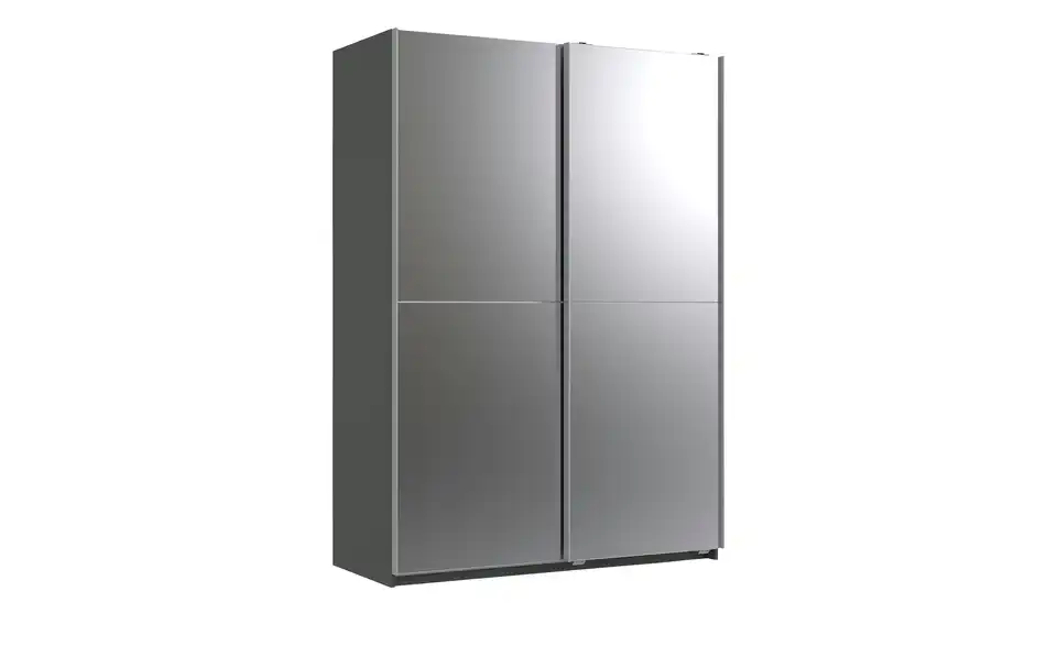 Schwebetürenschrank Queen 2 Stück 135 cm Graphit