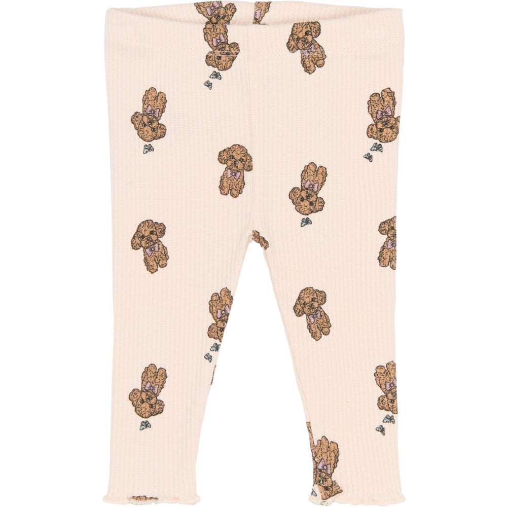 Køb THE NEW Siblings Silver Peony Aop Tnsbsona Rib Leggings