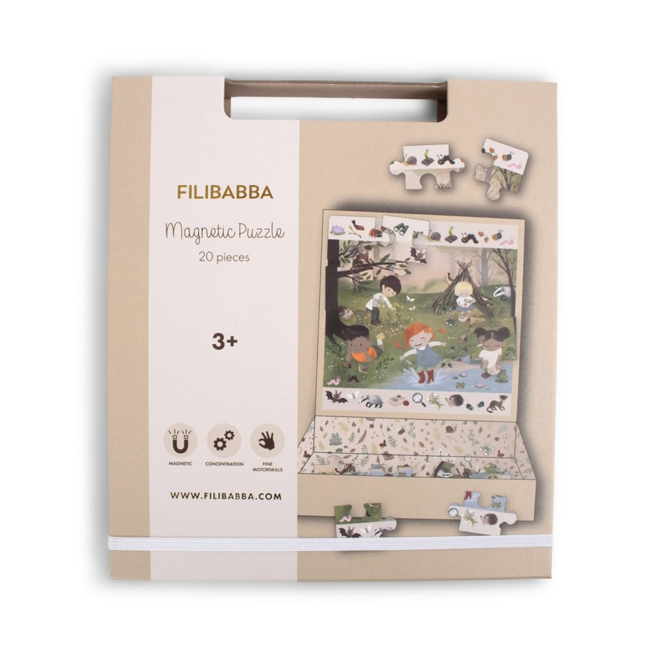 Filibabba - Magnetisk spil - Puslespil 