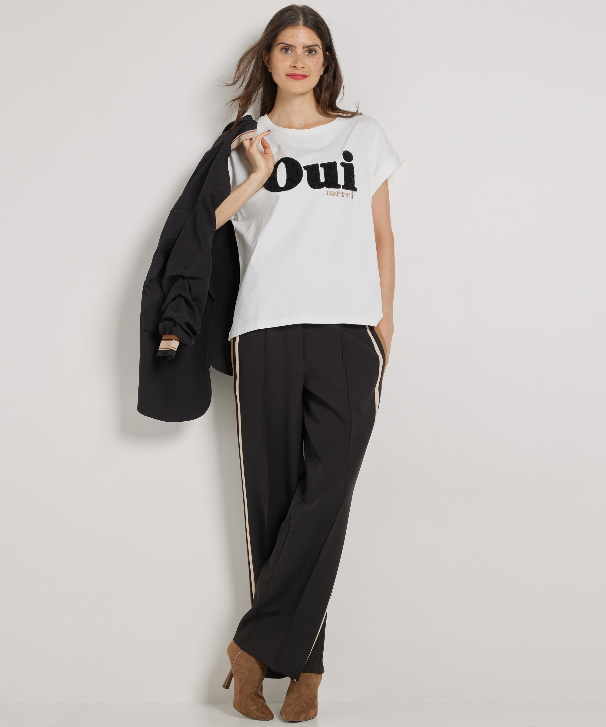 t-shirt boucle oui merci