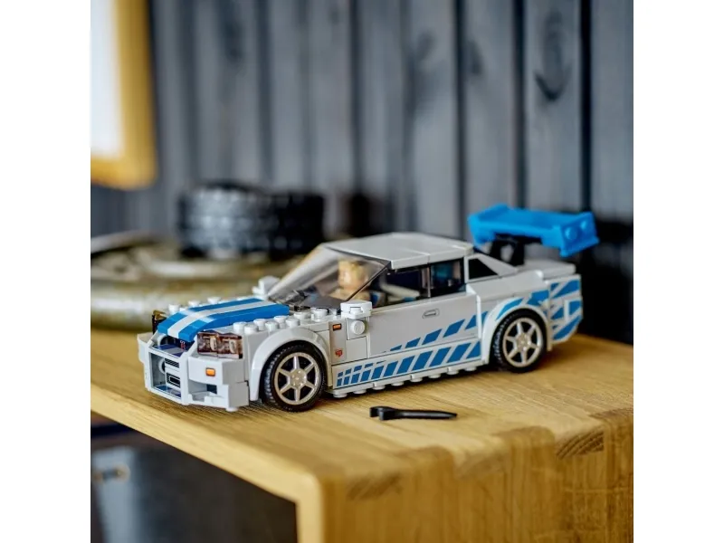 LEGO Speed Champions 76917 2 Fast 2 Furious Nissan Skyline GT-R (R34)