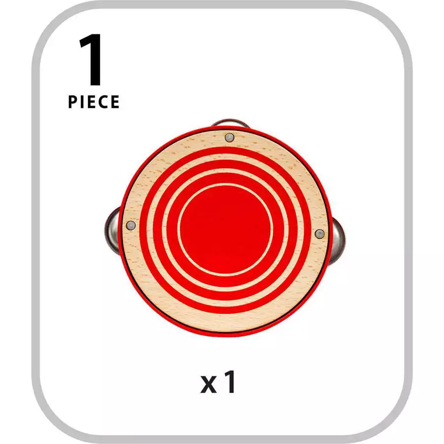Brio BRIO Schellentrommel bunt