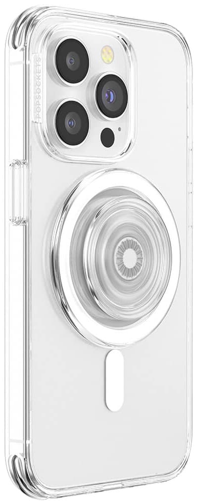 Popsockets PopGrip til MagSafe telefonholder (gennemsigtig)
