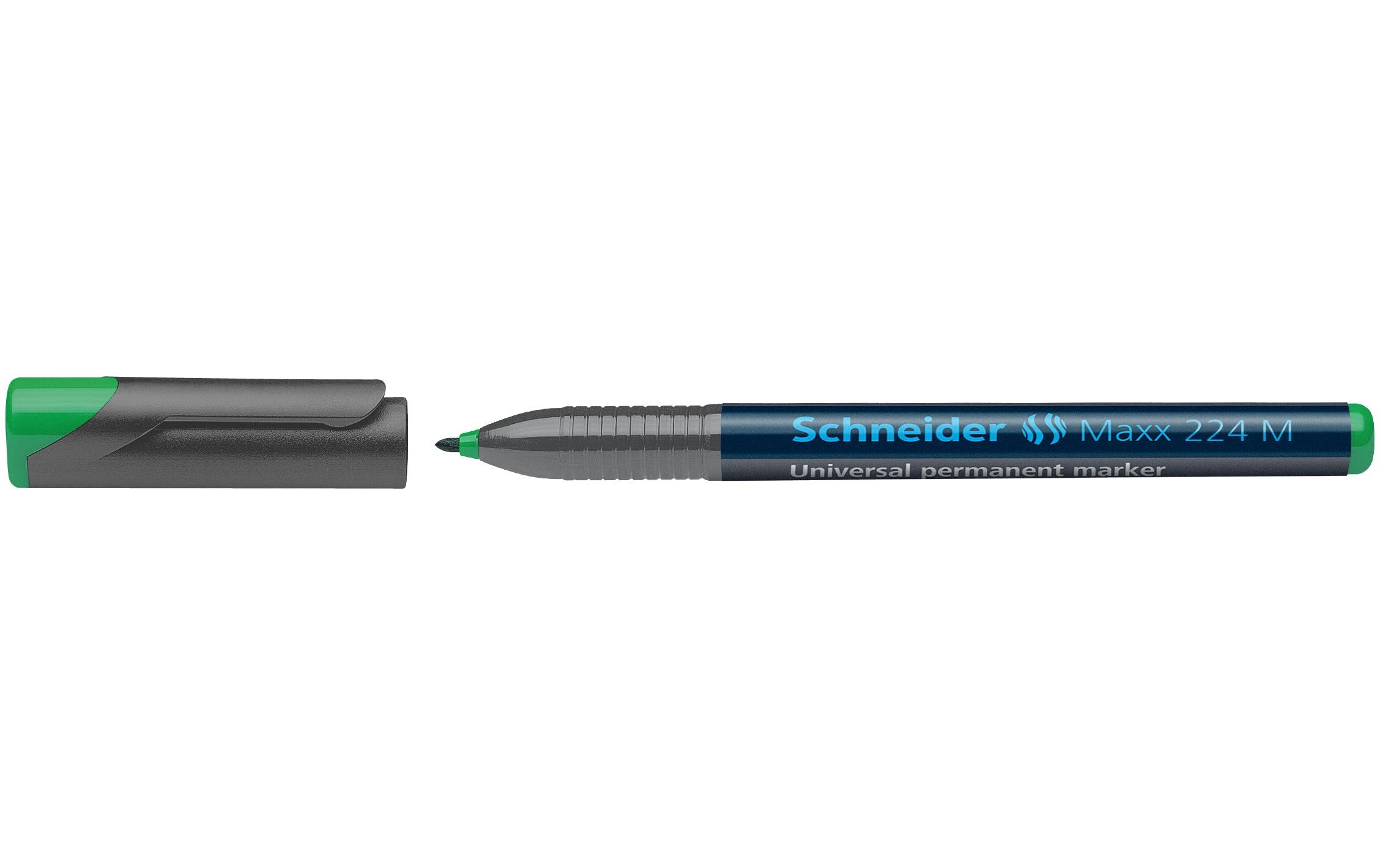 Universal-Marker Maxx 224 M permanent, GrünMarker permanent, 1 mm