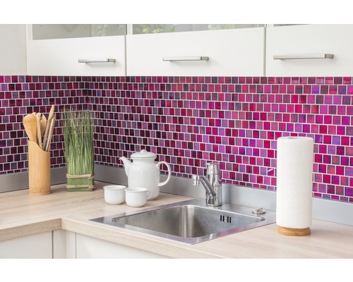 Glasmozaïek CM CF47 roze 28,6x31,8 cm