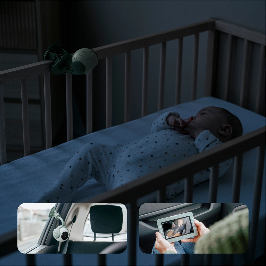 babymoov Babyphone mit Kamera YOO GO PLUS pastellgrün