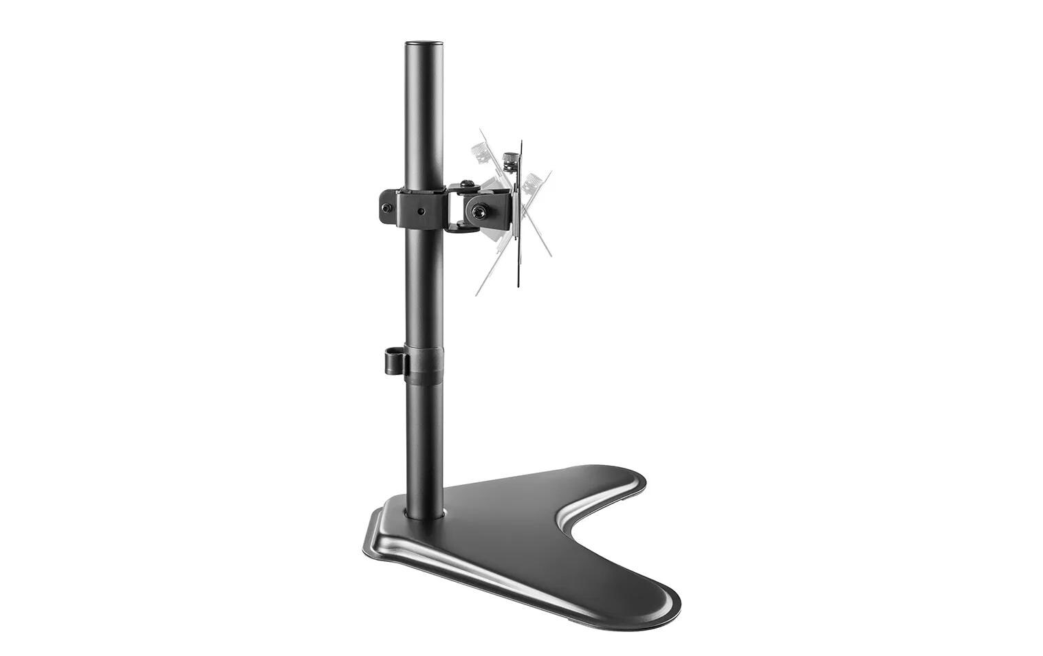 Monitor-Standfuss FPMA-D550SBLACK bis 8 kg – SchwarzFull-Motion Tischständer für 10-32