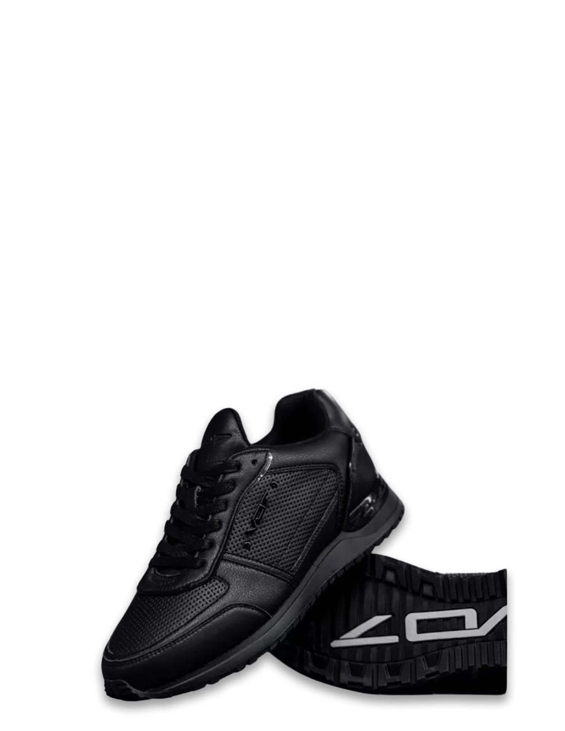 v07 Basket de ville homme milan pur dark