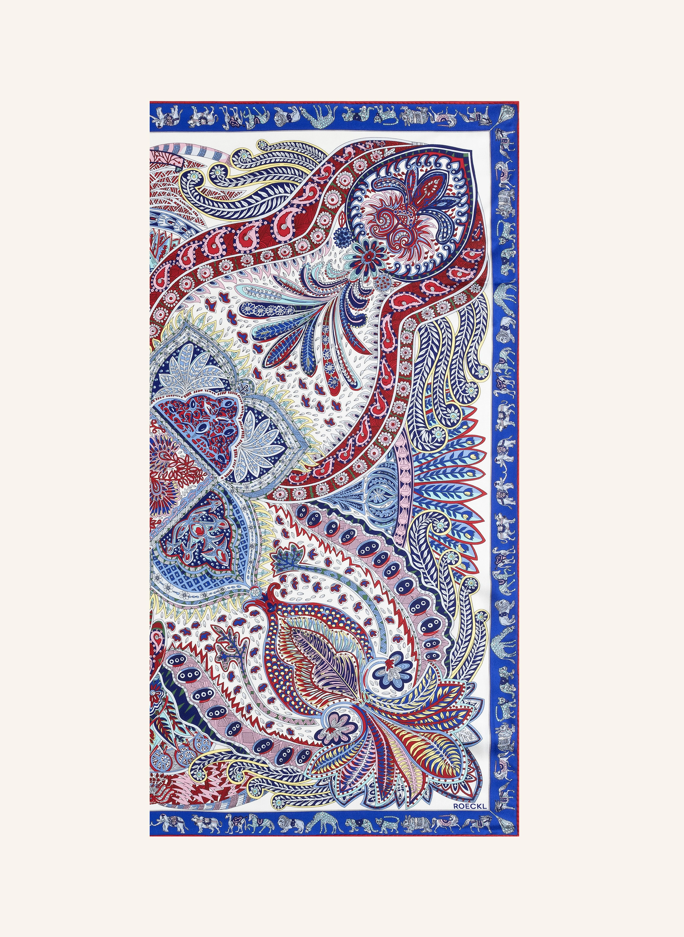 ROECKL Tuch VIBRANT PAISLEY