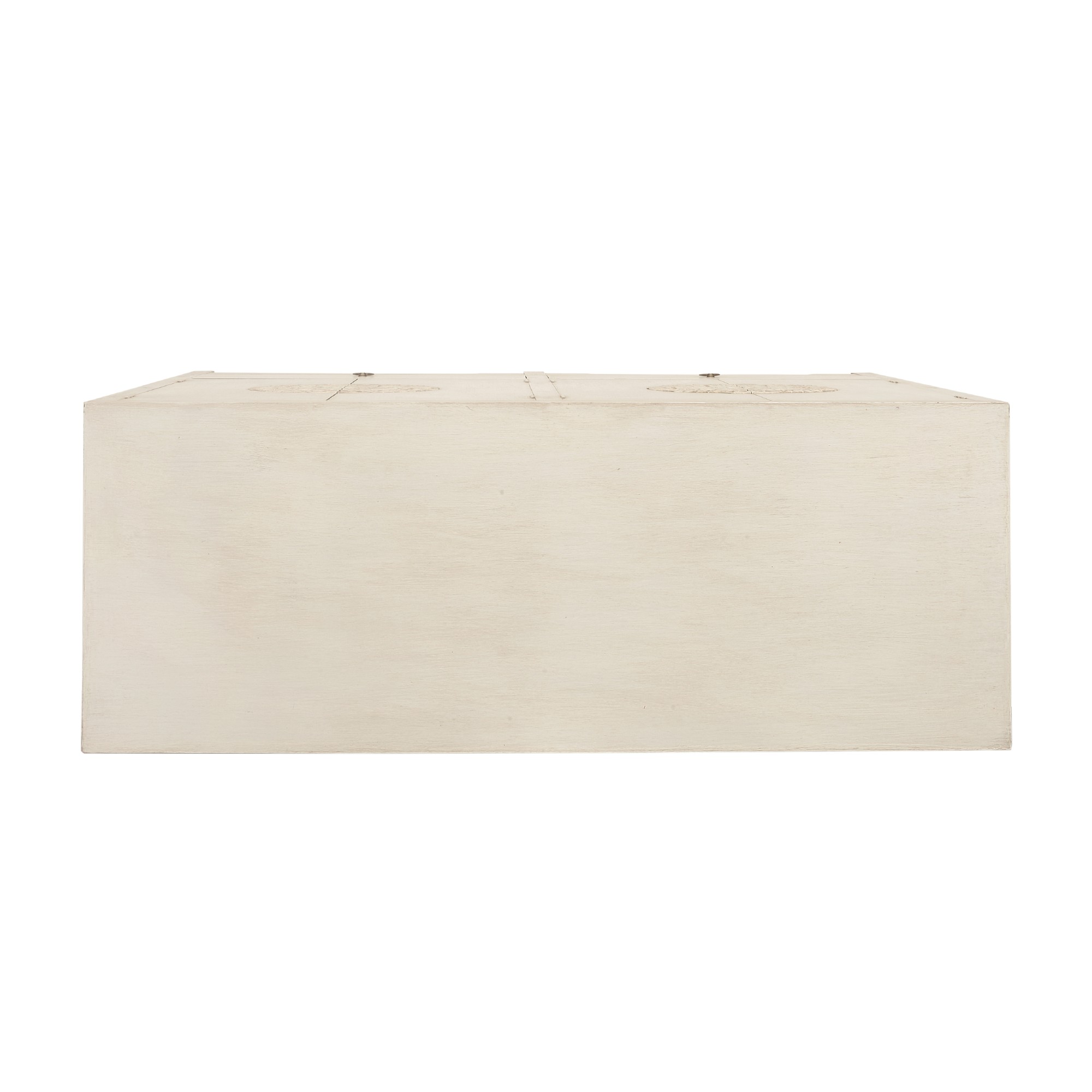 Doppel-Schrank 'Sukomvit', weiß, B 110 cm, H 100 cm, T 40 cm von fischer's lagerhaus