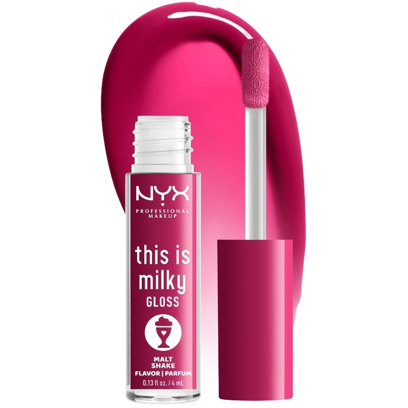 NYX Prof. Makeup This Is Milky Gloss 4 ml - 12 Malt Shake