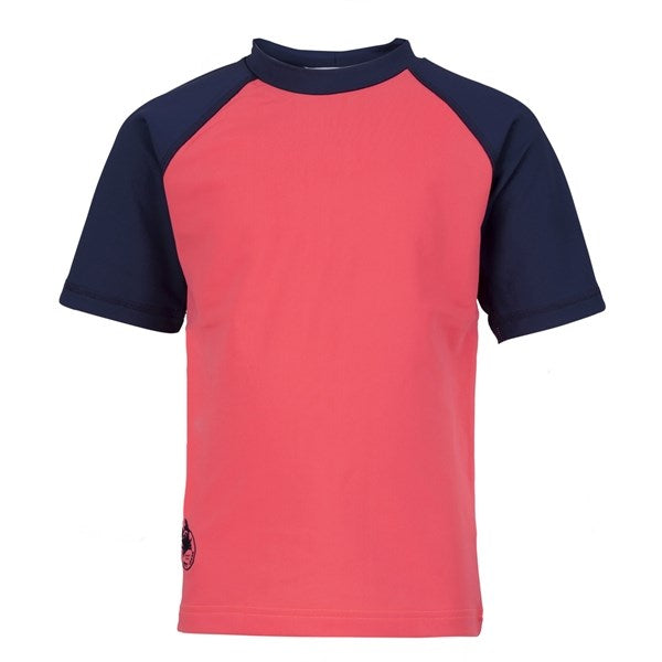 Køb Petit Crabe Nectarine/Blue Raglan UV Badebluse