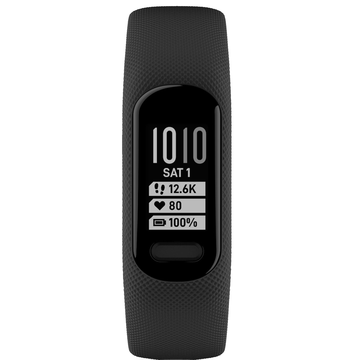 Garmin Vivosmart 5 aktivitetsarmbånd S/M (sort)