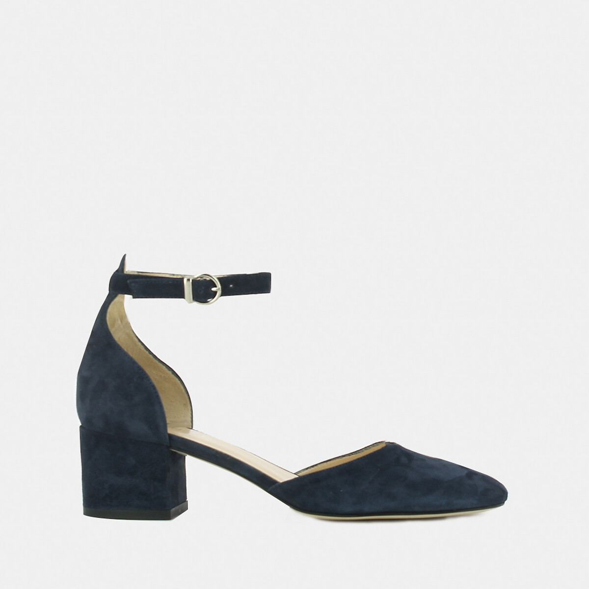 JONAK<br>Escarpins com salto, em couro aveludado Virgilie